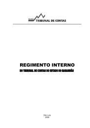 REGIMENTO INTERNO - Tce.ma.gov.br