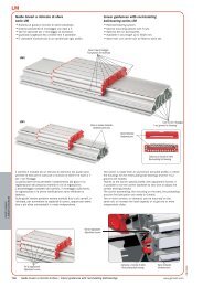 Guide lineari a ricircolo di sfere serie LM Linear guidances with ...