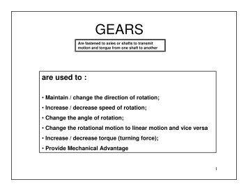 are used to : - Tegnologie