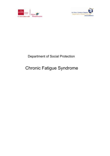 Chronic Fatigue Syndrome - Welfare.ie