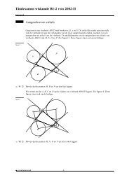 Eindexamen wiskunde B1-2 vwo 2002-II - VWO-Examens