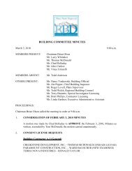 BUILDING COMMITTEE MINUTES - Pikes Peak Regional Building ...