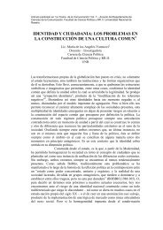 identidad y ciudadania: los problemas en la construcciÃ³n de una ...