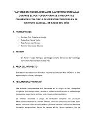 Informe Final CL-29-2011.pdf - Instituto Nacional de Salud del NiÃƒÂ±o