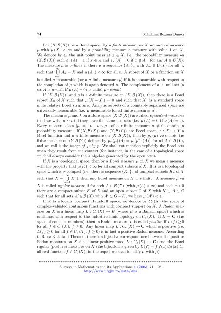 GROUPOID C""ALGEBRAS 1 Introduction 2 Definitions and notation