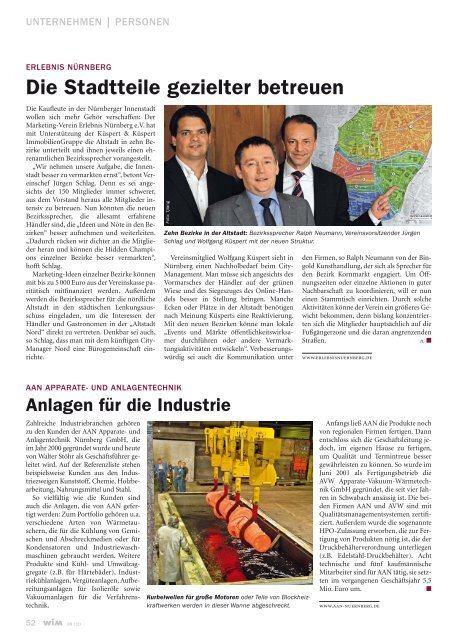 Geistesblitze statt Schnapsideen - WIM-Magazin