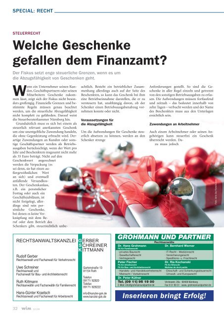 Weihnachtsstadt Nürnberg - WIM-Magazin