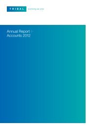 Annual Report Accounts 2012 - Tribal