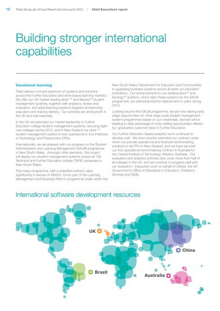 Annual Report Accounts 2012 - Tribal