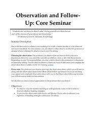 Observation and Follow- Up - Case Western Reserve University