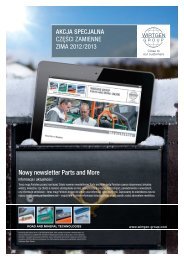 Nowy newsletter Parts and More - Wirtgen Group