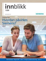 Hvordan pÃƒÂ¥virkes Siemens? - Siesenior.net