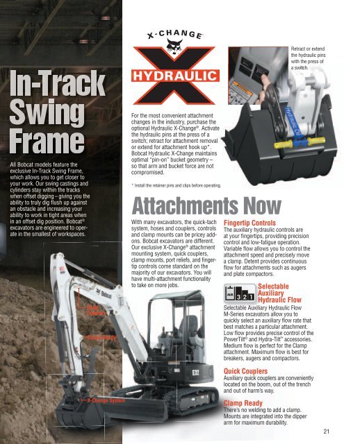 Bobcat brochure - Williams Machinery