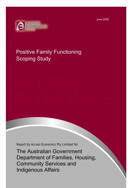 pdf [5.3MB] - Department of Families, Housing, Community Services