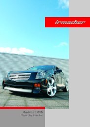 Cadillac CTS 02/04 - Irmscher