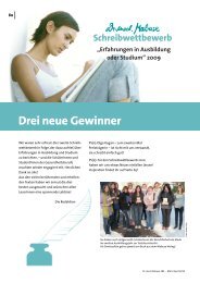 Schreibwettbewerb Drei neue Gewinner - Mabuse Verlag