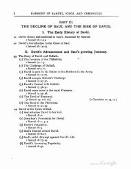 Synoptic of Samuel/Kings/Chronicles