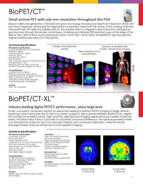 Multimodal Preclinical Imaging Solutions