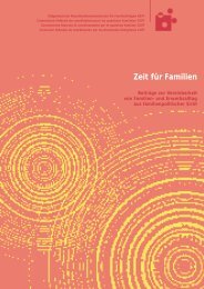 und Erwerbsalltag aus familienpolitischer Sicht: Zeit fÃ¼r Familien