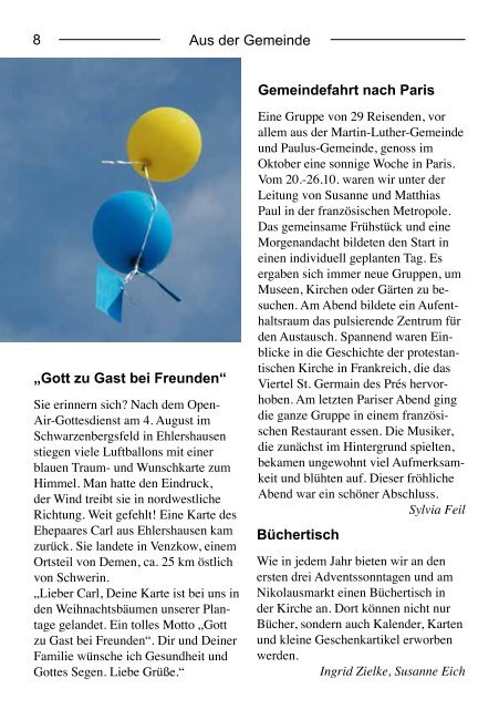 Gemeindebrief Nr. 1/2014 - Martin-Luther-Kirchengemeinde ...