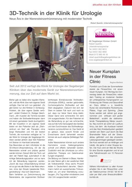 Berufe mit Zukunft im Gesund - Magazin für Gesundheit Schleswig ...