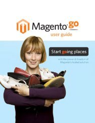 Note: This document is subject to change without notice. We - Magento