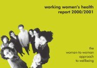 2001 WWH Annual Report - Multicultural Centre for Women's Health