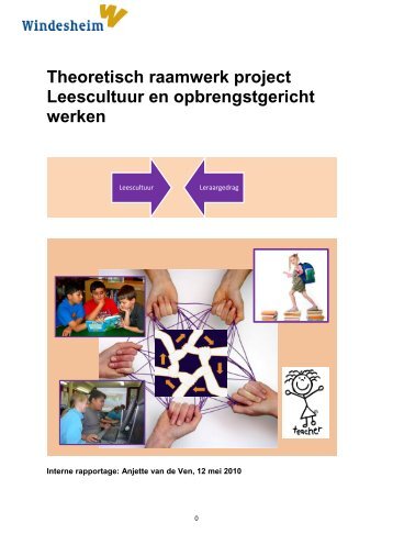 Theoretisch raamwerk project Leescultuur en ... - Windesheim