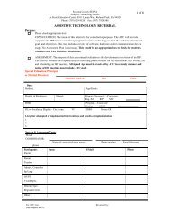 Assistive Technology Referral Form - Sonoma County SELPA