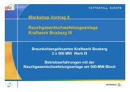 Rauchgasentschwefelungsanlage Kraftwerk Boxberg III ...
