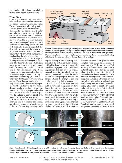 Self-healing Polymers and Composites - Sottos Research Group