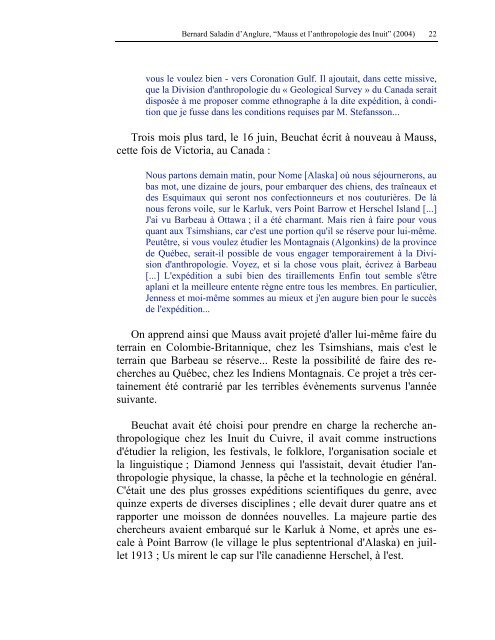 Le texte du professeur Saladin d'Anglure au format PDF