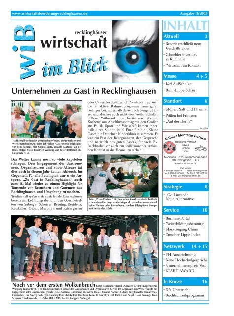 Wirtschaft in Recklinghausen