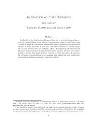 An Overview of Credit Derivatives - ResearchGate