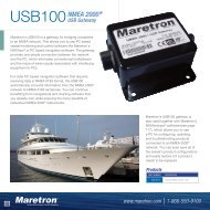 USB100 - NMEA 2000 ® / USB Gateway - Maretron