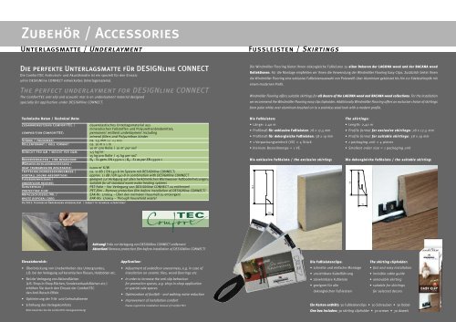 Prospekt DESIGNline CONNECT (PDF) - Windmöller Flooring