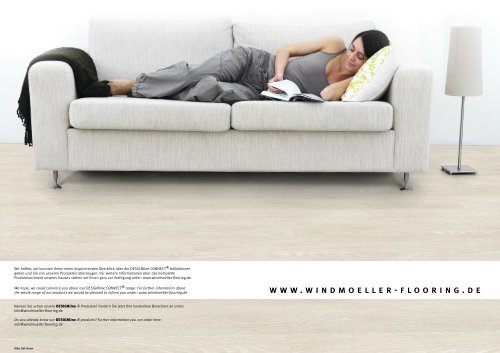 Prospekt DESIGNline CONNECT (PDF) - Windmöller Flooring