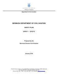 BDCA Safety Plan - Bermuda Department of Civil Aviation