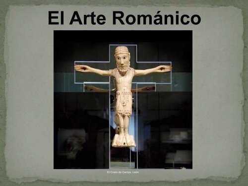 El Arte RomÃ¡nico