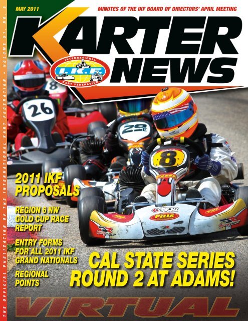 May 2011 - International Kart Federation
