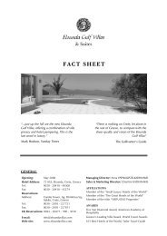 fact sheet usA.qxd - 5-Stars-Hotel.com