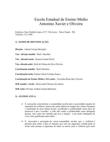 Escola Estadual de Ensino MÃ©dio