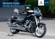 Akcesoria Cruiser - Suzuki Motor Poland