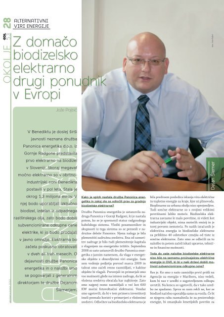 Revijo si lahko v celoti prenesete tukaj - Zelena Slovenija