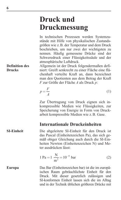 Elektronische Druckmesstechnik