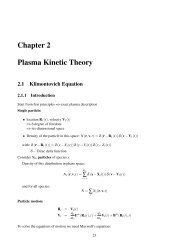 Plasma Kinetic Equations and Collisions