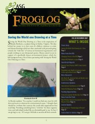 FROGLOG - Amphibian Specialist Group