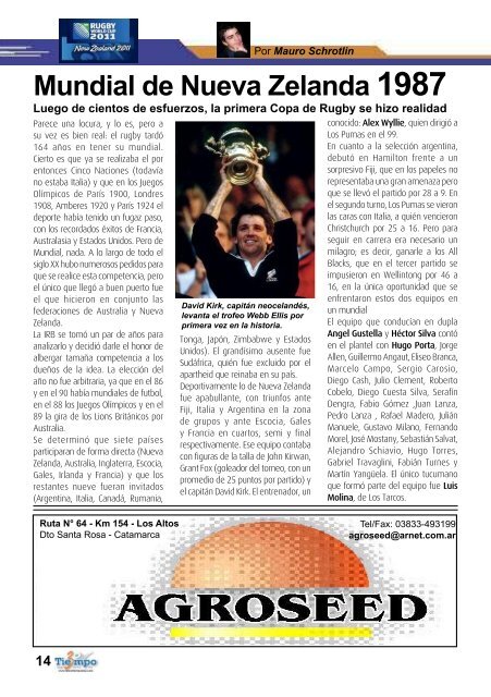 TT Revista 2011 N20 A5 EN PDF - Tercer Tiempo NOA