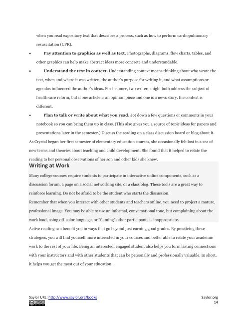 Writing for Success - Informationanthology.net