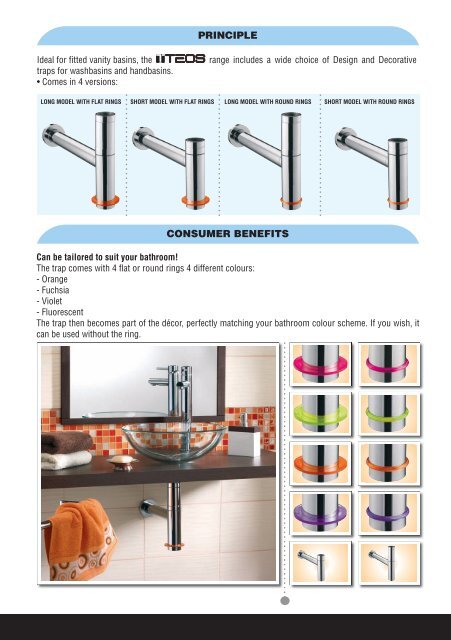 TEOS RANGE: DECORATIVE TRAPS MADE FROM ... - Wirquin